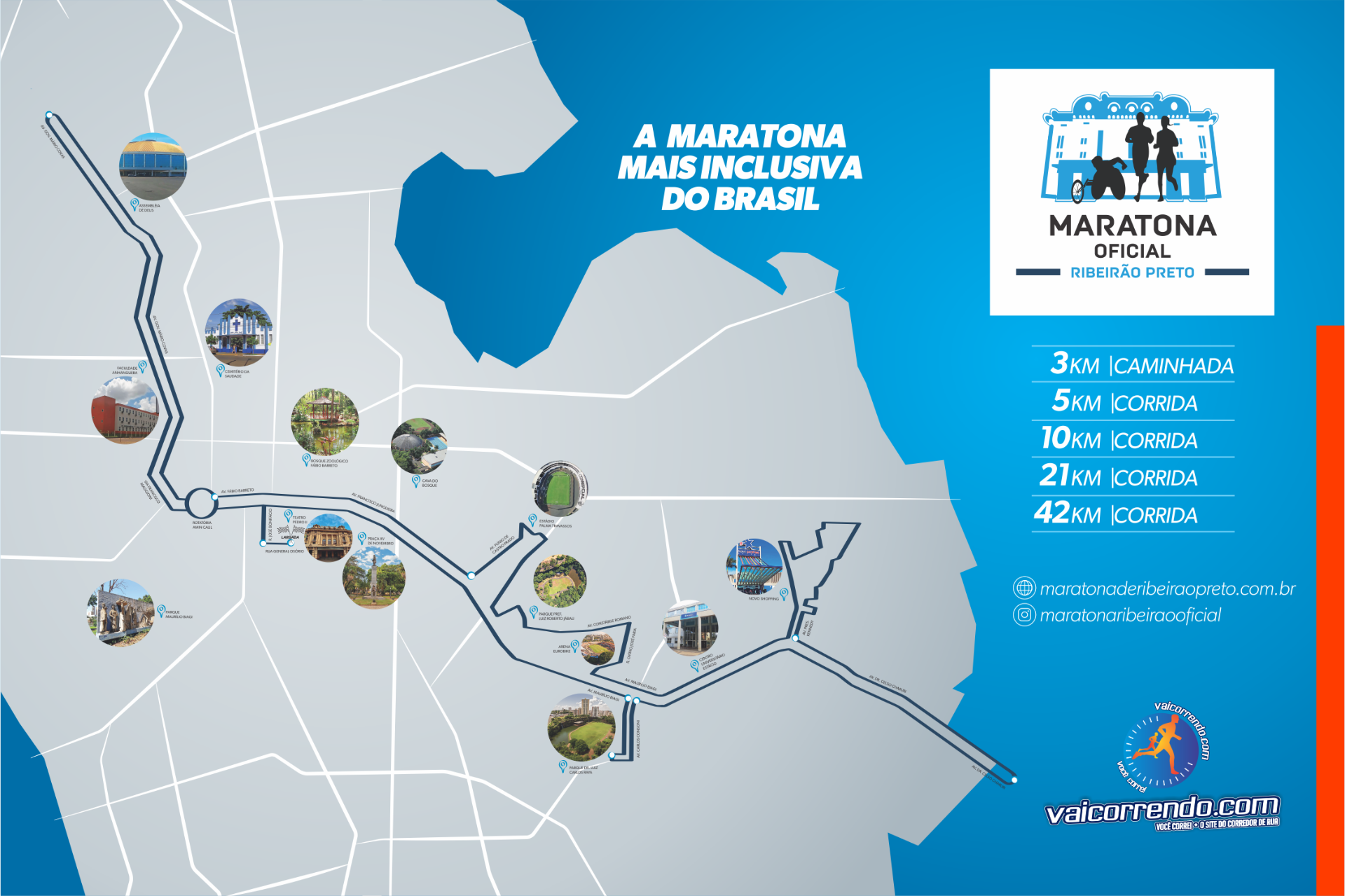 É oficial! Veja o percurso da primeira Maratona de Ribeirão Preto, que será em 21 de janeiro de É oficial! Veja o percurso da primeira Maratona de Ribeirão Preto, que será em 21 de janeiro de