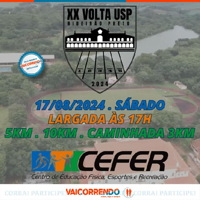 20ª VOLTA USP RIBEIRÃO PRETO
