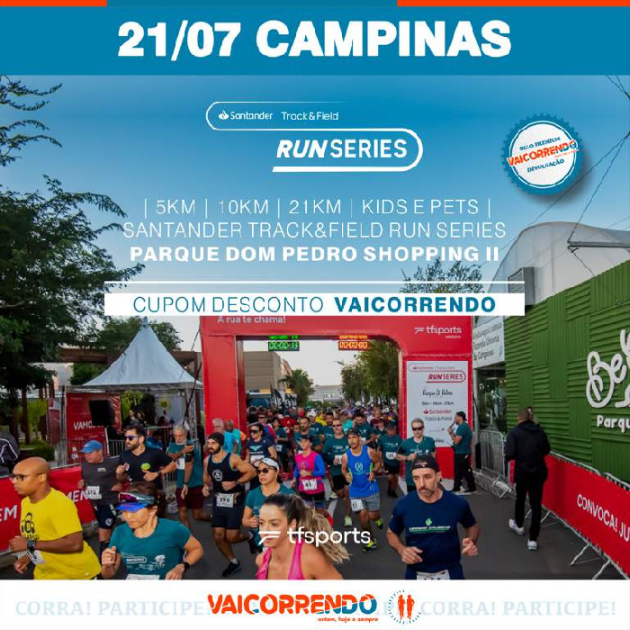 SANTANDER TRACK&FIELD RUN SERIES PQ. DOM PEDRO SHOPPING CAMPINAS II